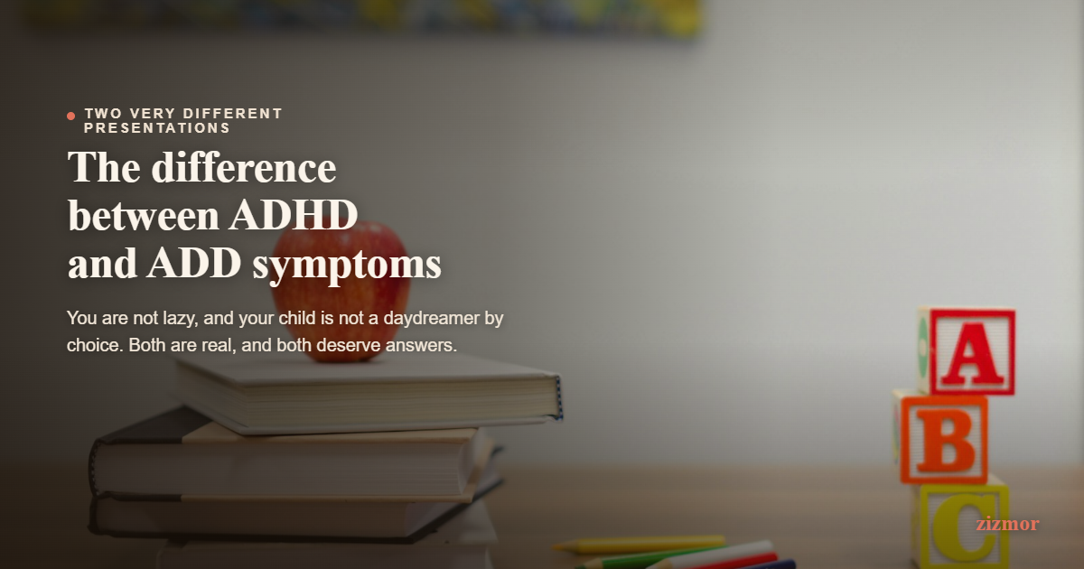 7 Critical Differences Between ADHD and ADD Symptoms Explained